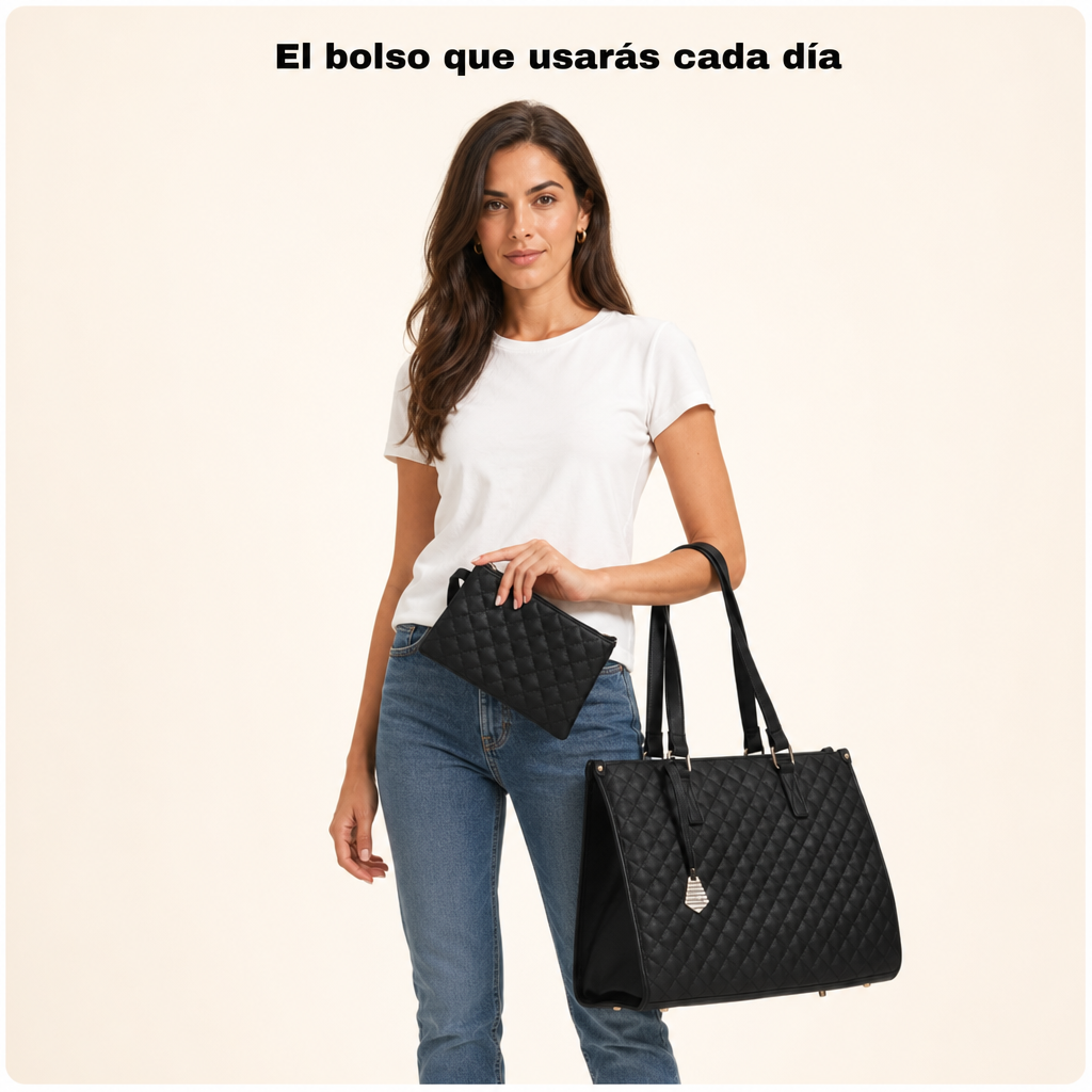 Bolso termo Babarino vista frontal modelo española