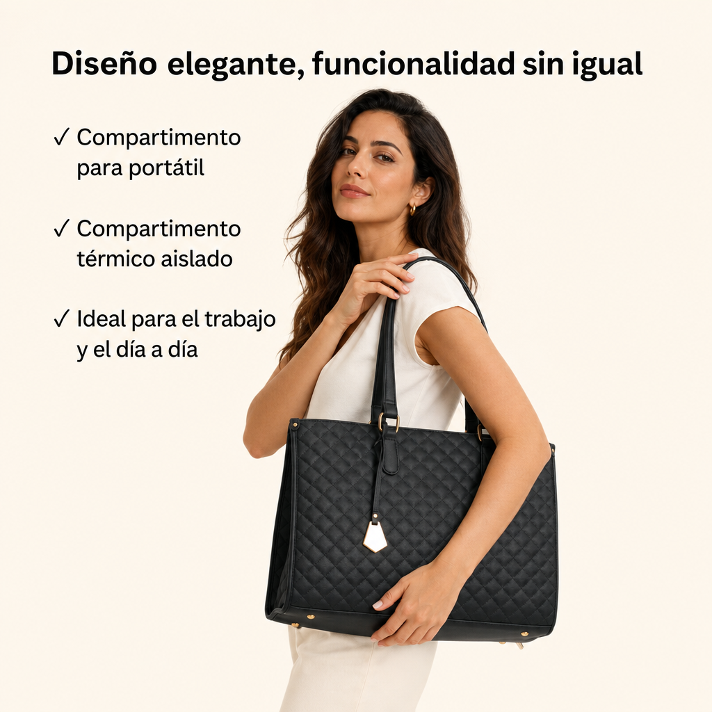 Diseño elegante y funcional bolso termo Babarino